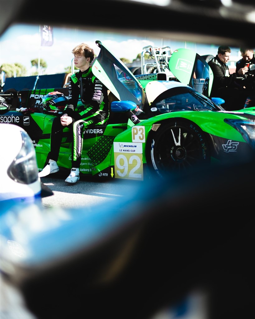Sebastian Bach fik en solid sæsonfinale i Michelin Le Mans Cup.
(Foto: Forestier Racing by VPS)